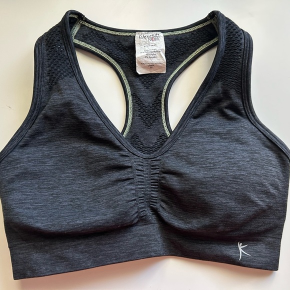 Danskin Now Sports Bra Grey Size Small 4-6 - Picture 1 of 5